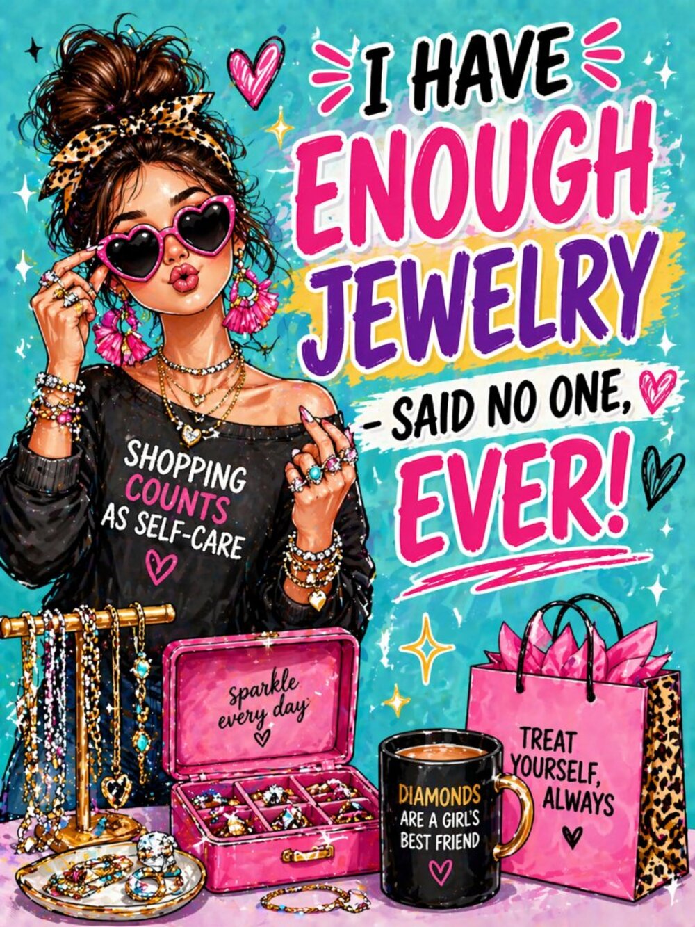 ENOUGH JEWELRY? NEVER.